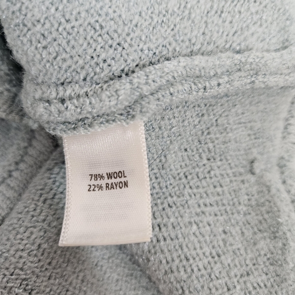 St. John Collection Light Aqua Santana Knit Wool Sheath Dress Size 6 Women's T22 - Picture 7 of 9